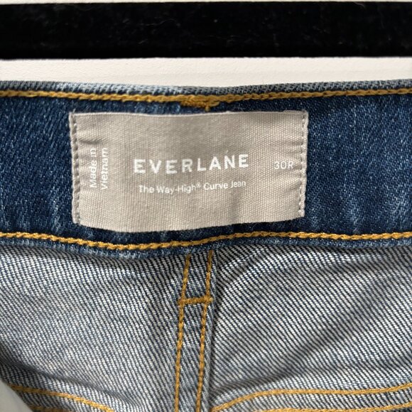 Everlane Barrel Leg Jeans Size 30 - Picture 5 of 5
